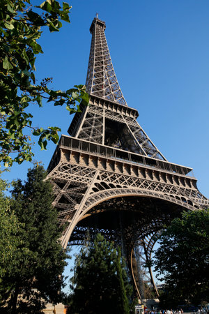Paris city. The Eiffel tower. France