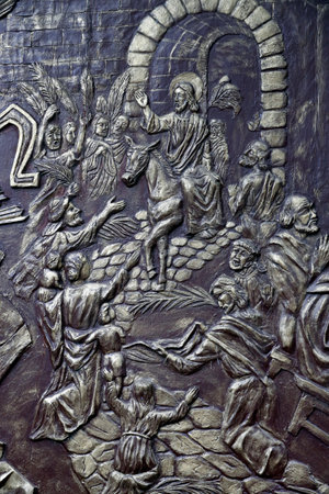 Saint Joseph Cathedral (Nha Tho Lon). Ha Noi. Vietnam.のeditorial素材