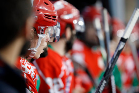Icehockey. Team hockey. Sport.のeditorial素材