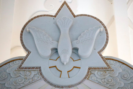 Cistercian abbey of Holy Mary of Phuc Son. The Holy Spirit. Ba Ria. Vietnam.の写真素材