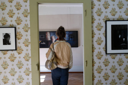 Festival Images. Visual arts biennial of Vevey. Switzerland.のeditorial素材