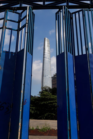 Bitexco tower. Ho Chi Minh city. Vietnam.