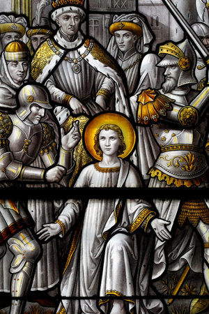 Our Lady of Beaune Basilica. Saint Floscel. Beaune. France.