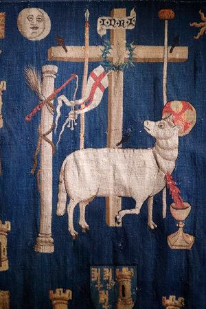Hospices de Beaune museum. France.のeditorial素材
