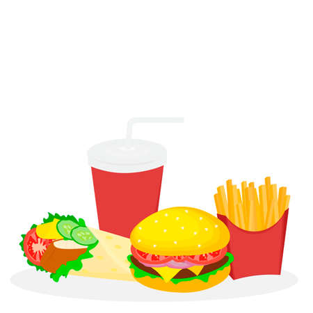 Food fast icon sandwich.のイラスト素材