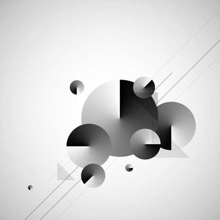 Abstract Modern Background Vectorのイラスト素材