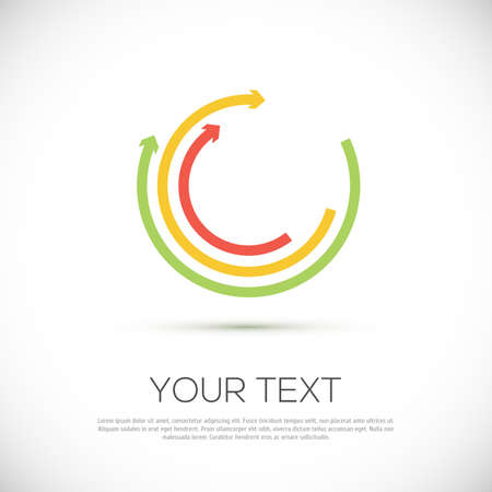 Business abstract icon vector illustration for youのイラスト素材