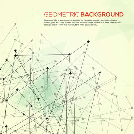 Abstract geometric modern background vector illustration for youのイラスト素材