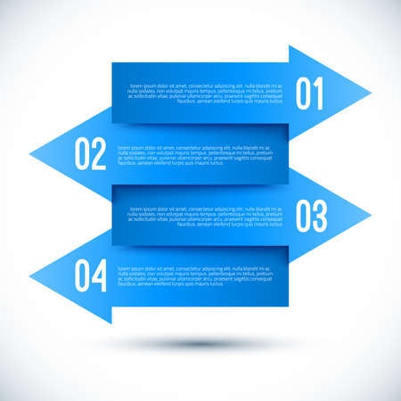 Modern business infographics. Vector illustration for your projectsのイラスト素材