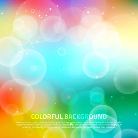 Abstract colorful soft blurry background for your card designのイラスト素材