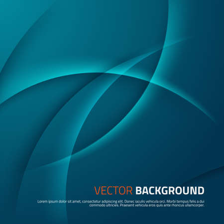 Blue abstract background with shadows. Vector illustration for your designのイラスト素材
