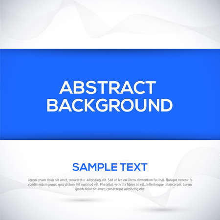 Blue 3D background. Vector illusatration for your designのイラスト素材