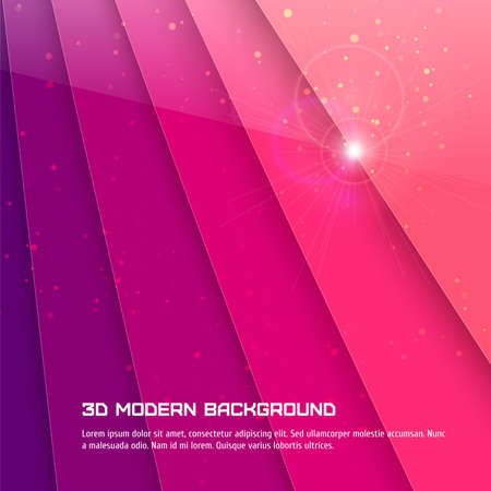 Abstract 3D background. Vector illustration for your designのイラスト素材