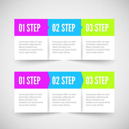 Modern infographic template. Vector illustration for your designのイラスト素材