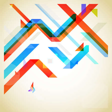 Abstract geometric background. Vector illustration for your design.のイラスト素材