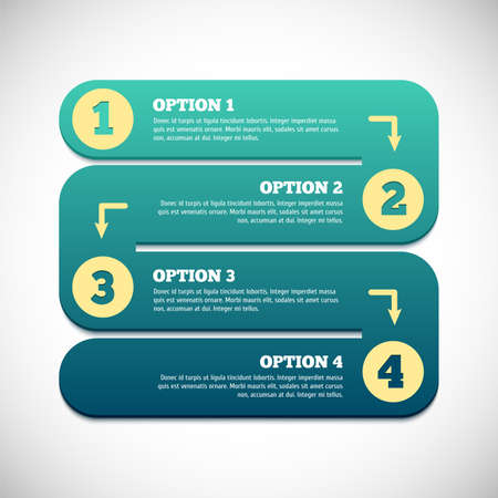 Modern Design template. Can be used for infographics. Vector illustration for your design.のイラスト素材