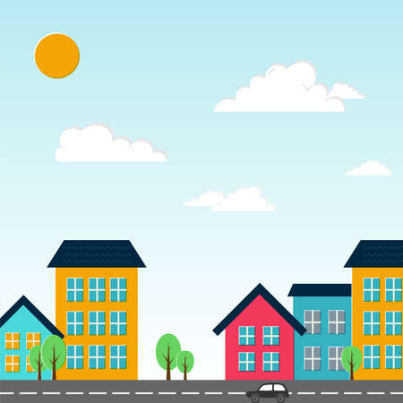 City vector illustration のイラスト素材