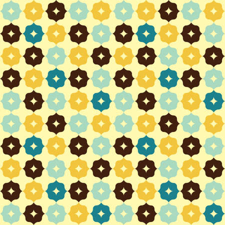 Seamless geometric pattern. Can be used in textiles, for book design, website .のイラスト素材