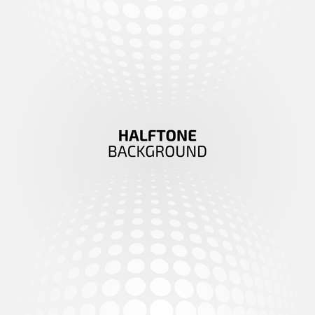 Abstract perspective background with halftone. For your designのイラスト素材