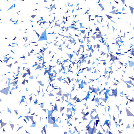 Abstract geometrical background with blue triangles for your designのイラスト素材