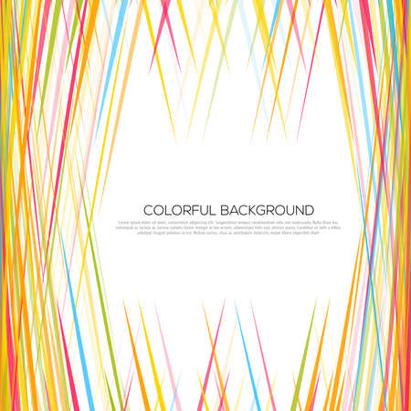 Abstract striped colorful background for your designのイラスト素材