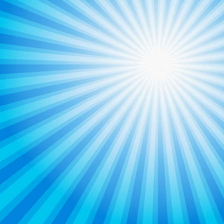 Blue color burst background. Vector illustration for your design.のイラスト素材