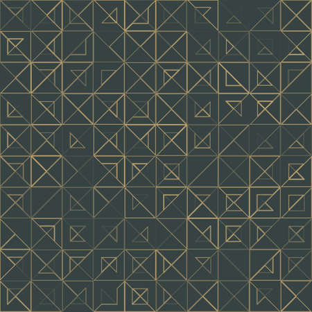 Seamless geometric, vintage pattern Vectorのイラスト素材