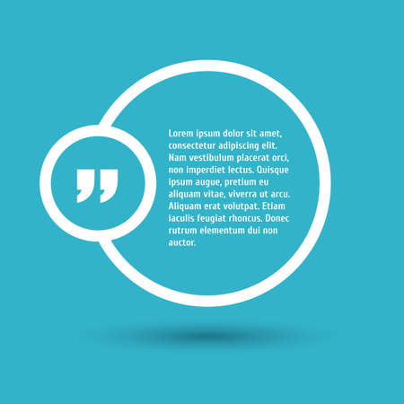 Quote modern template on background.のイラスト素材