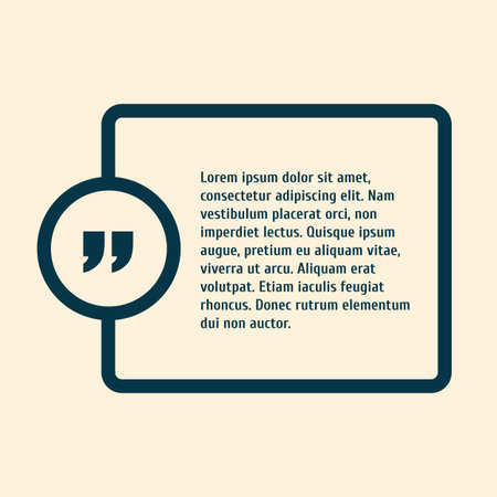 Quote modern template on background.のイラスト素材