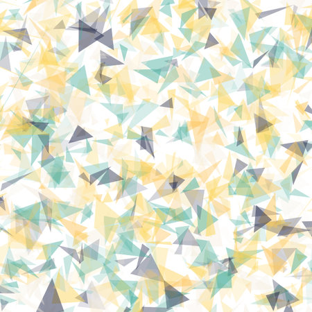Abstract colorful triangulated geometric background, vector illustration