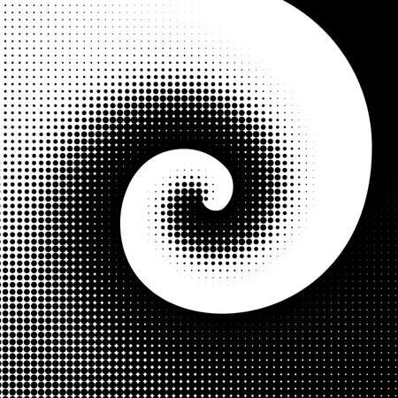 Absract halftone geometric background. Vector illustrationのイラスト素材