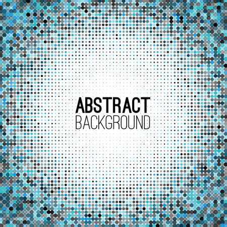 Absract halftone geometric background. Vector illustrationのイラスト素材