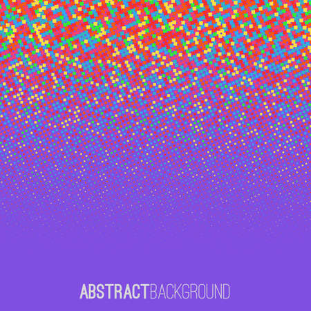 Absract halftone geometric background. Vector illustrationのイラスト素材