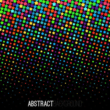 Absract halftone geometric background. Vector illustrationのイラスト素材