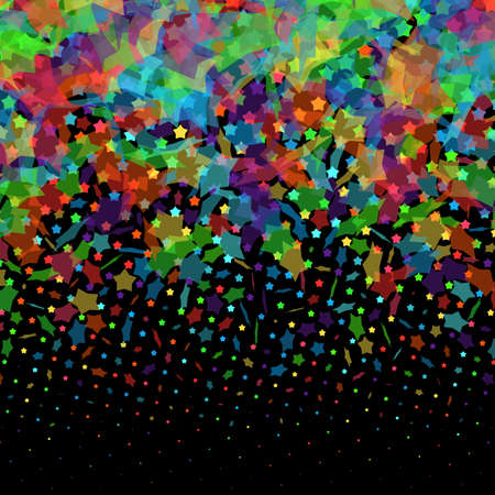 Absract halftone geometric background. Vector illustrationのイラスト素材