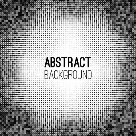 Absract halftone geometric background. Vector illustrationのイラスト素材