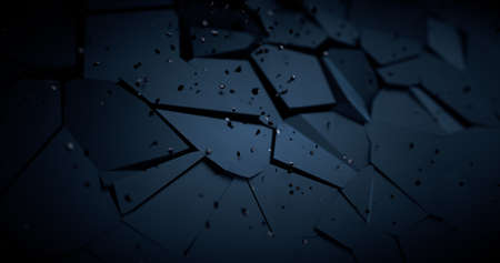 Abstract  with broken elements.の写真素材