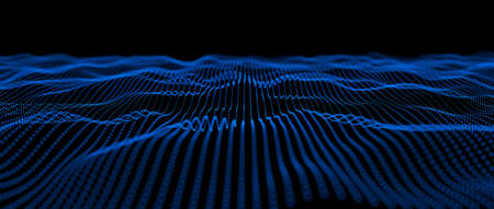 Abstract big data futuristic light wallpaper  design.の写真素材