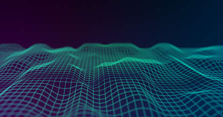 Abstract big data futuristic light wallpaper  designの写真素材