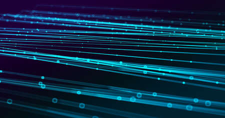 Abstract big data futuristic light wallpaper  design.の写真素材
