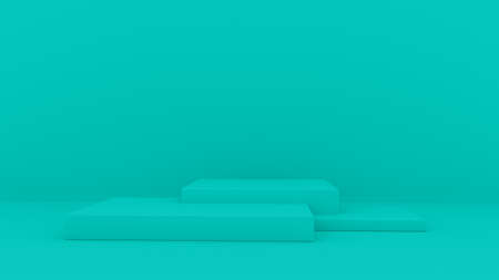 Interior podium place. Blank decoration template for design.の写真素材