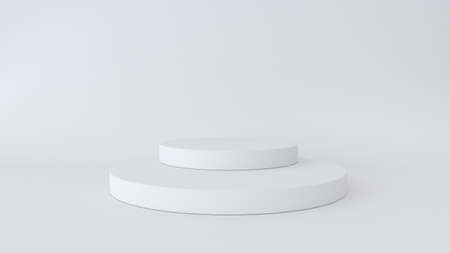 Interior podium place. Blank decoration template for design.の写真素材