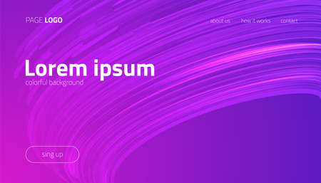Abstract Graphic design element with shapes and line pattern.のイラスト素材