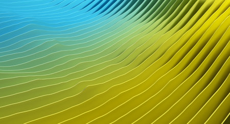 3d abstract background with cut lines. 3D renderingの写真素材