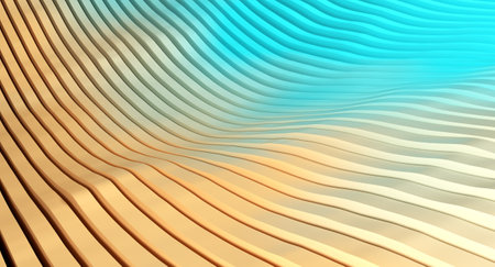 3d abstract background with cut lines. 3D renderingの写真素材