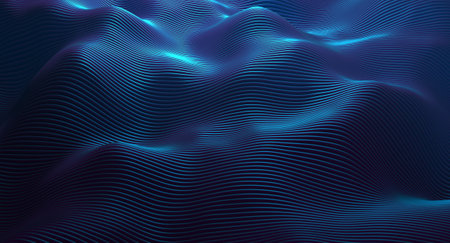 3d abstract background with cut lines. 3D renderingの写真素材