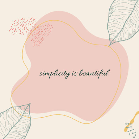 Abstract shape backgrounds or patterns. Creative modern graphic design for social media post template. Vectorのイラスト素材
