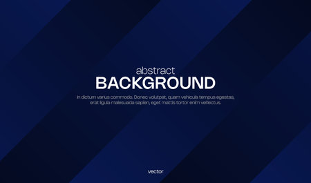 Premium minimalistic deep blue abstract background with luxury geometric dark shapes. Simple cool...