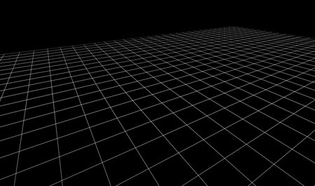 3d design digital for background grid line and abstract technology perspective. Futuristic light...