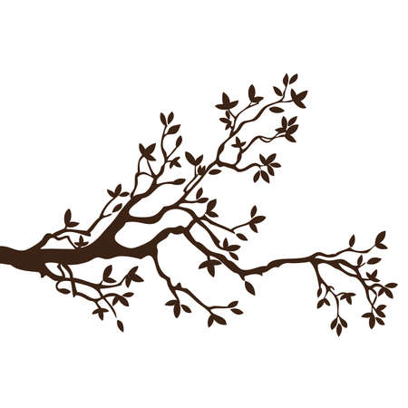 Tree Branch elementのイラスト素材
